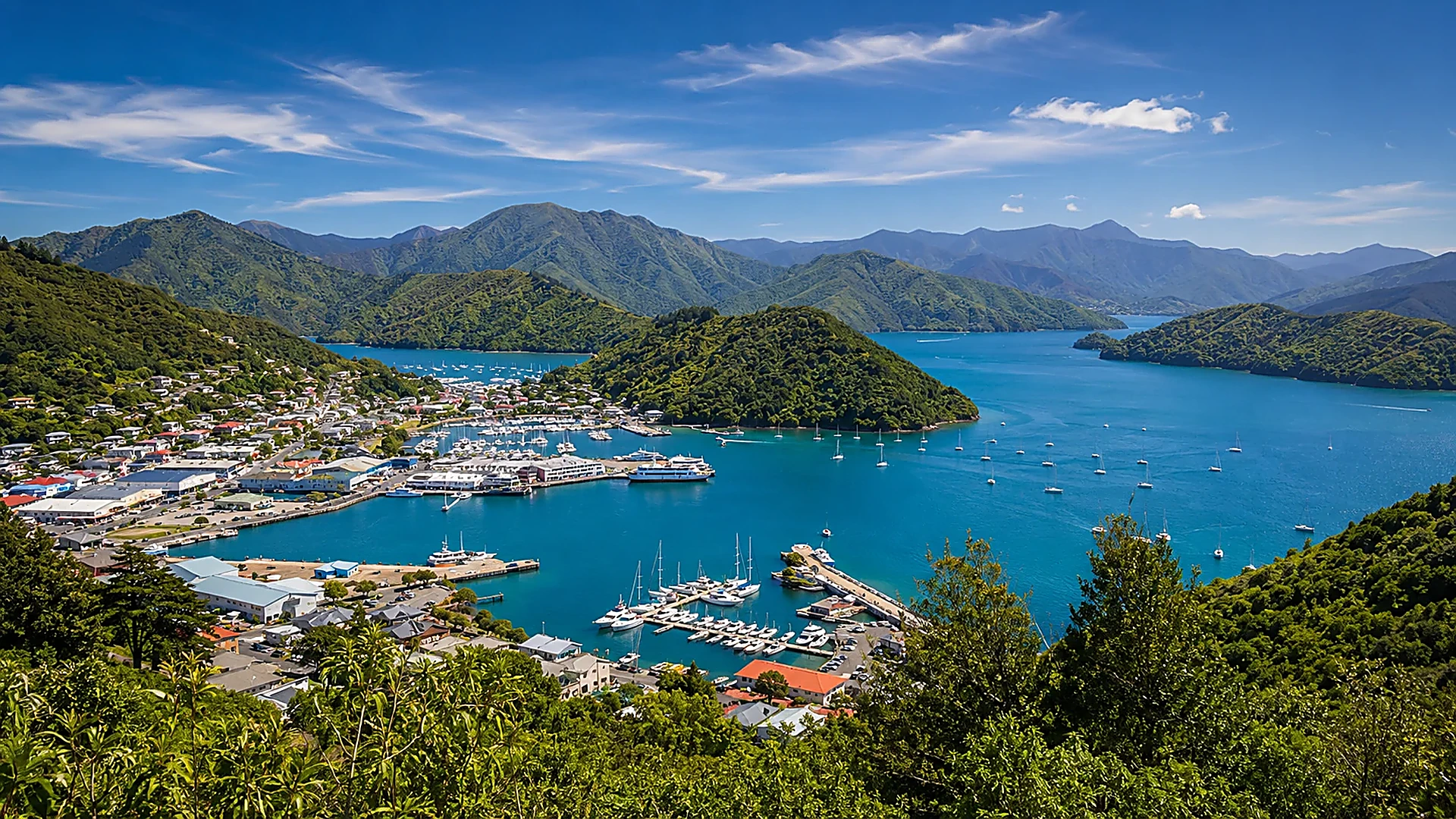 Picton and Marlborough Sounds travel destination